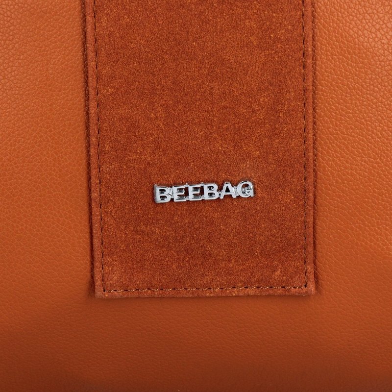Torebka Damska typu Shopper Bag XL firmy Bee Bag Ruda 