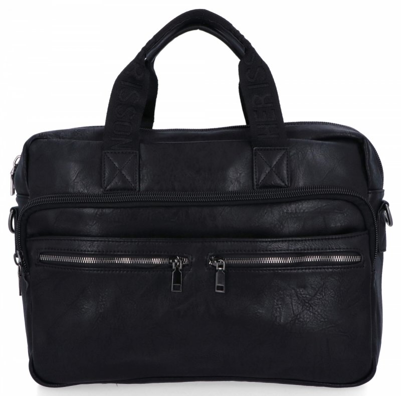 Torebka Aktówka Damska A4 firmy Herisson Czarna