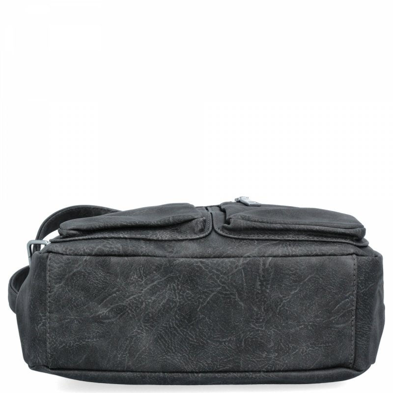 Miejska Torebka Damska Listonoszka firmy Herisson Szara