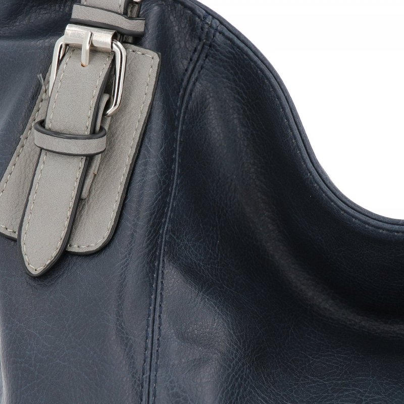 Torebka Damska Shopper Bag XL firmy Hernan Granatowa