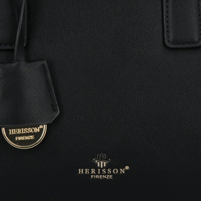 Elegancka Torebka Damska Kuferek firmy Herisson Czarna