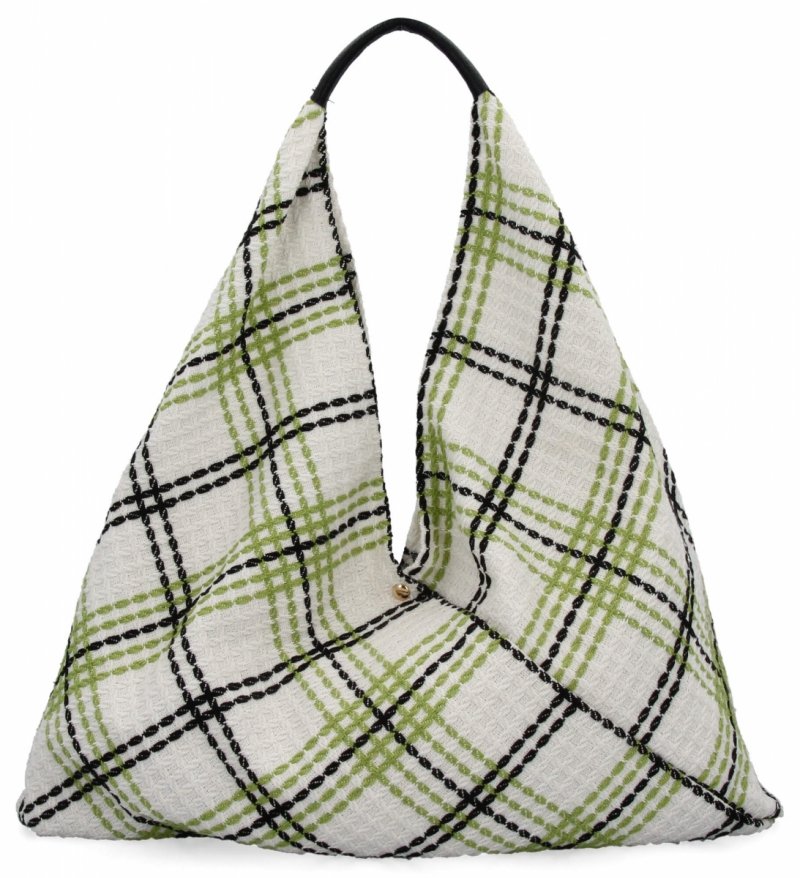 Modna Torebka Shopper Bag we Wzory Multikolor