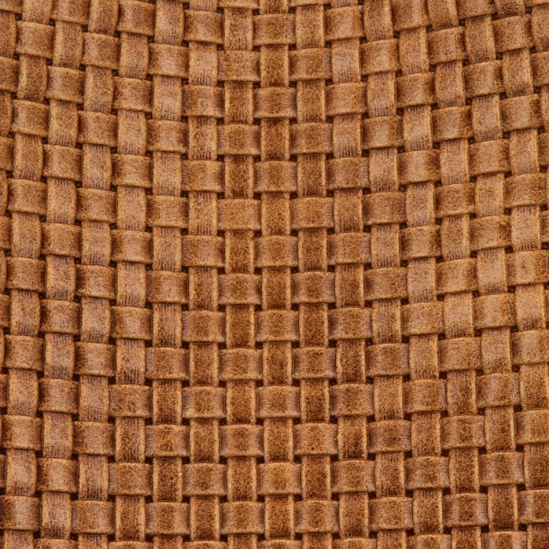 Stylowa Torebka Skórzana Shopper Bag Ruda