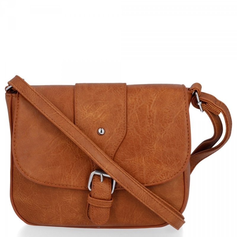 BEE BAG Torebka Damska Listonoszka Andrea Ruda