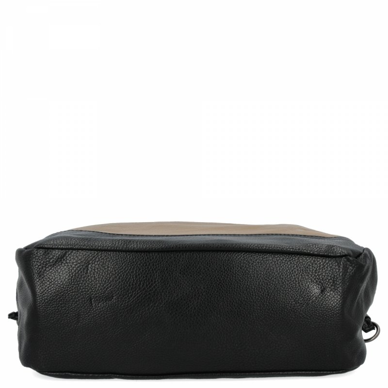 Uniwersalna Torebka Damska XL firmy Hernan HB982 Ziemista/Czarna