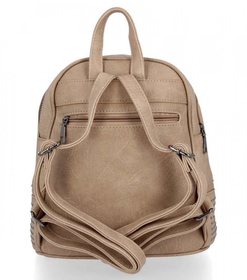 BEE BAG Plecak Damski Dolly Ciemno Beżowy