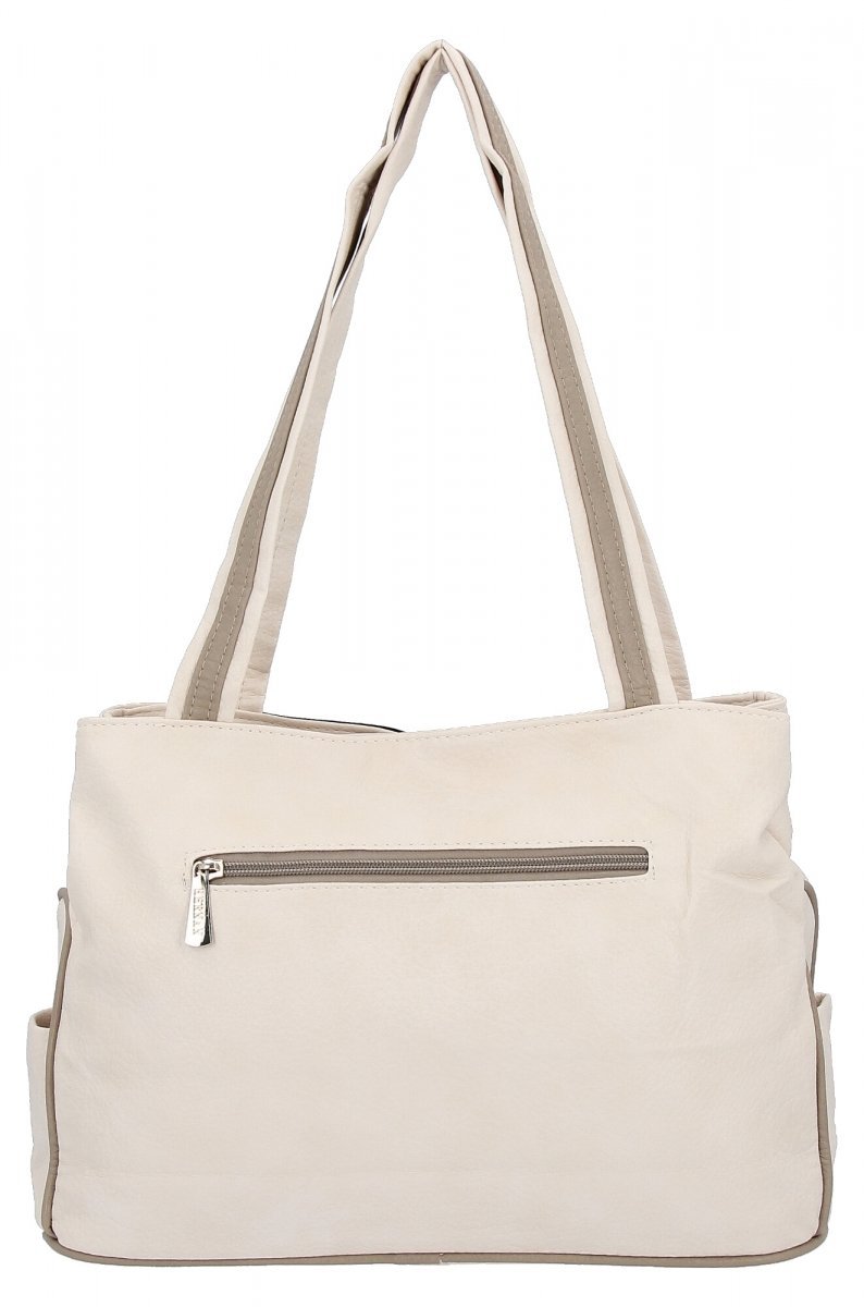 Torebka Shopper Bag firmy Hernan Beżowa