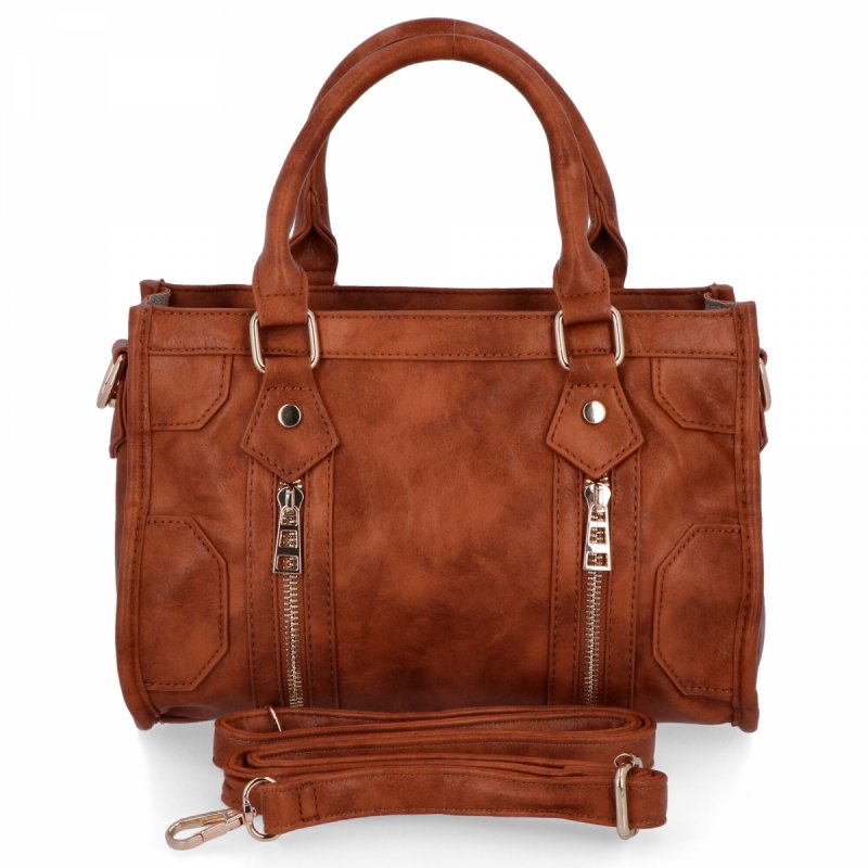 Torebka Damska w Stylu Vintage firmy Herisson  Ruda