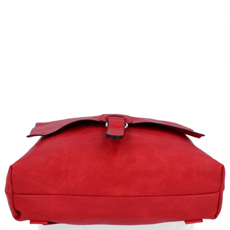 Plecak Damski Vintage firmy Hernan Czerwony