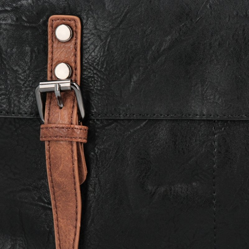 Modny Plecak Damski Vintage firmy Herisson Czarny