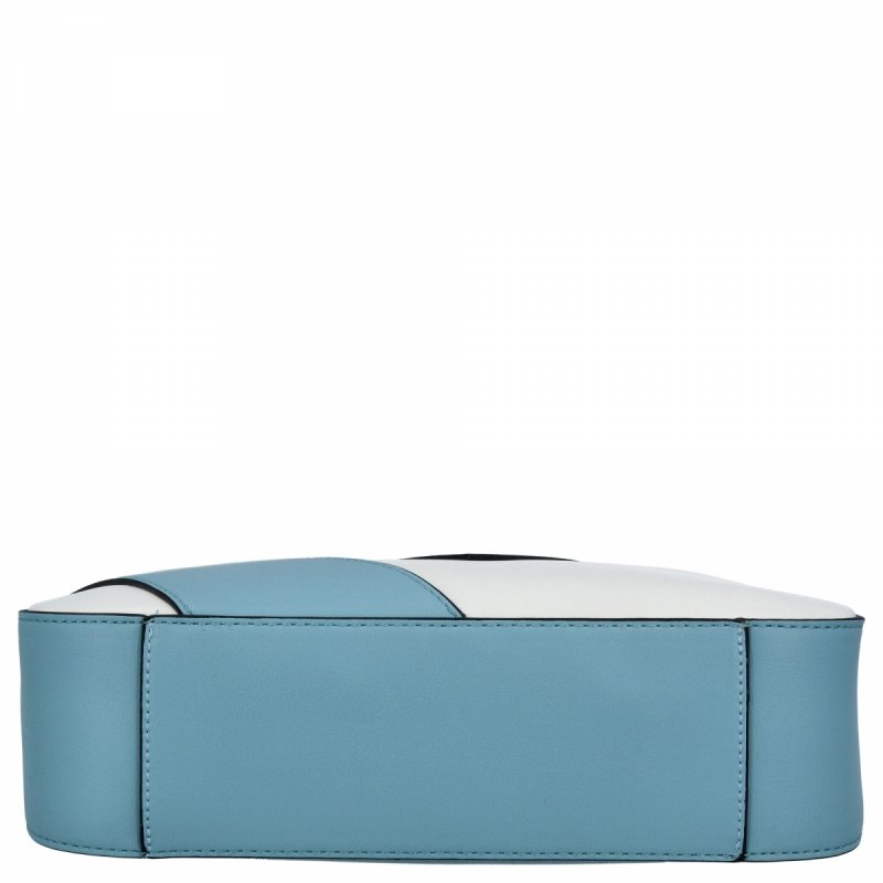 Stylowa Torebka Damska Na Ramię firmy Herisson  Błękitna