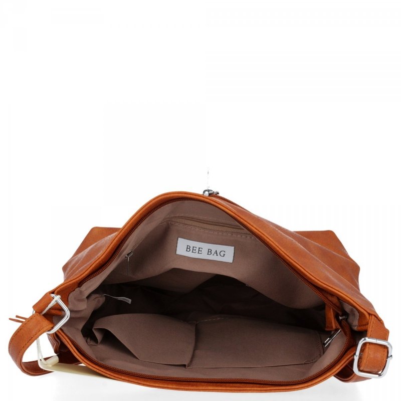 BEE BAG Torebka Damska Listonoszka Elena Ruda
