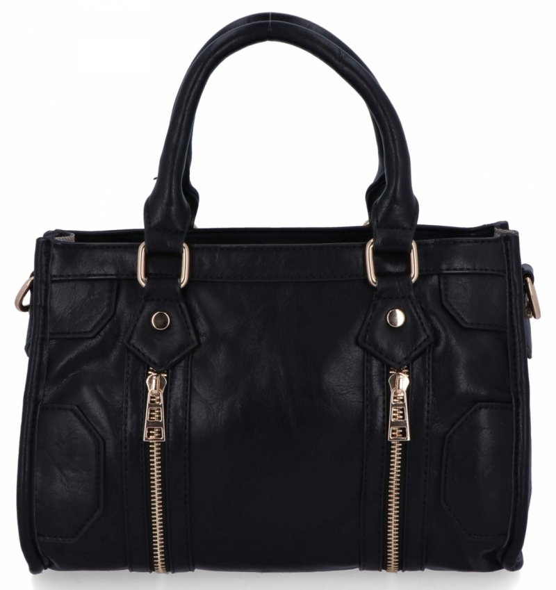 Torebka Damska w Stylu Vintage firmy Herisson Czarna