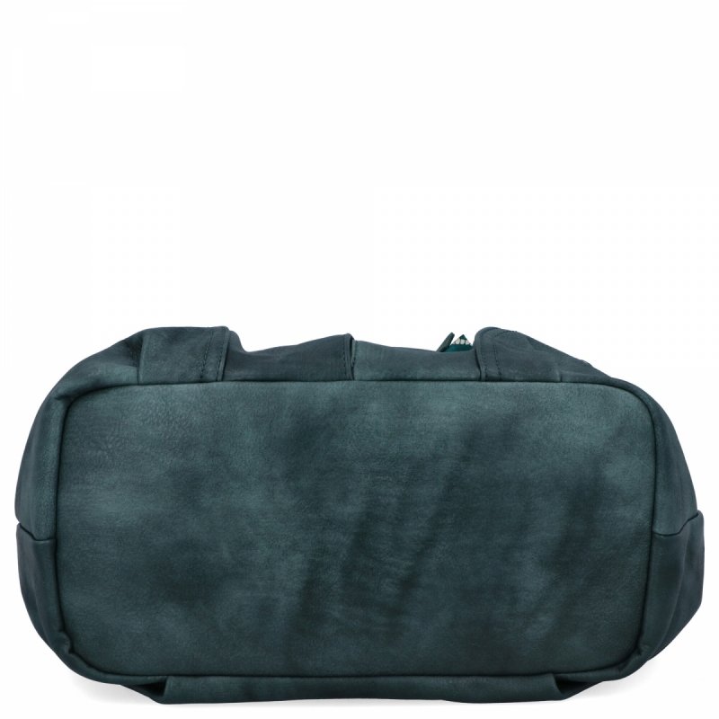 Torebka Damska typu Shopper Bag firmy Herisson Turkusowa