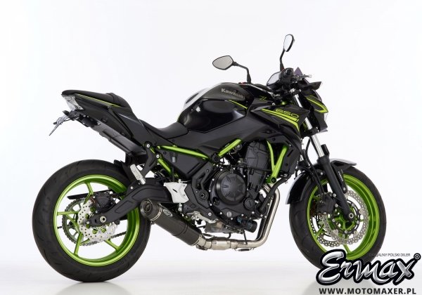 Sportowy wydech SHARK Street GP carbon full system Kawasaki Z650 / Ninja 650 2021 - 2022 EURO5