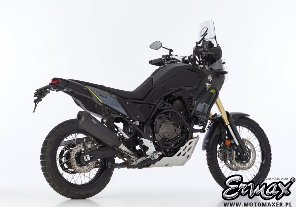 Sportowy wydech SHARK DSX-10 BLACK slip-on końcówka Yamaha Tenere XTZ Tenere 700 2019 - 2026