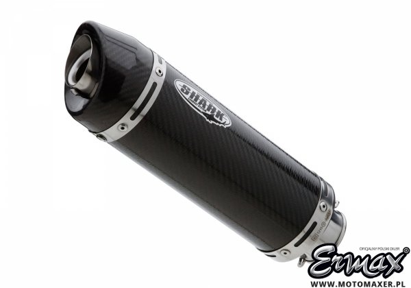 Sportowy wydech SHARK Street GP carbon slip-on końcówka Kawasaki Z400 / Ninja 400 2022 - 2024 E5