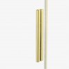 NEW TRENDY Drzwi prysznicowe przesuwne 140x200 SMART LIGHT GOLD EXK-4223