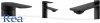 REA - Bateria umywalkowa STORM Black / Czarna wysoka