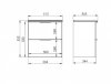 ELITA Zestaw z umywalką SET STREET PLUS 2S  50 x 53 x 34 (cm) FUME MATT PDW 168900/RE020500107020