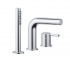 EXCELLENT PI bateria wannowa 3 otworowa, chrom AREX.1234CR