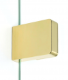 NEW TRENDY Drzwi wnękowe Eventa Gold Shine 110x200 z dodatkową ścianką EXK-4681/EXK-4682