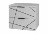 MEGSTYL WOOD-02 Szafka z blatem 60cm biały mat  WOOD-0000-0110