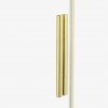 NEW TRENDY Kabina prysznicowa przesuwna SMART LIGHT GOLD 80x90x200 EXK-4264