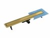 BESCO Odpływ liniowy Virgo Gold Duo 70cm OL-70-VG