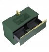 ELITA UMYWALKA SKAPPA 100 CERAMICZNA FOREST GREEN MATT 146068/RE041003067010