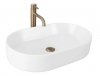 REA - Umywalka nablatowa NADIA 60 White Matt / Biała matowa