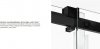 NEW TRENDY Kabina prysznicowa SOFTI BLACK 100x80x200 EXK-3965
