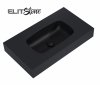 ELITA UMYWALKA DIMPLE 80 ŚCIENNA, MARMUR BLACK MATT 168855/RE040800027160