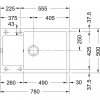 FRANKE Zlewozmywak Maris MRG 611-78 XL Fragranit+ Kamienny szary
