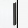 NEW TRENDY Kabina ścianka WALK-IN przesuwna SMART BLACK 80x200 EXK-4189