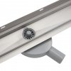 AQUALINE Odpływ przyścienny 2w1 z obrotowym syfonem 360° 70cm LSR04700