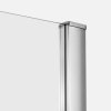NEW TRENDY Drzwi prysznicowe przesuwne szkło 6mm PRIME 150x200