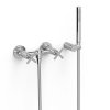 TRES MONTBLANC BATERIA DWUUCHWYTOWA ŚCIENNA PRYSZNICOWA- chrom 28316301