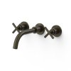 TRES MONTBLANC Bateria dwuuchwytowa podtynkowa umywalkowa- czarny brąz 28330002KMB