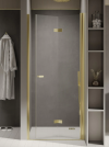 NEW TRENDY Drzwi wnękowe New Soleo Light Gold, pojedyncze, składane lewe 90x195 D-0464A