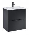 ELITA Zestaw z umywalką SET STREET PLUS 50 x 53 x 34 (cm) 2S BLACK MATT PDW 168902/RE020500107160
