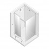NEW TRENDY Kabina prysznicowa drzwi przesuwne DIORA 140x90x200 PL PRODUKCJA