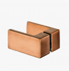 NEW TRENDY Kabina prysznicowa 80x90x200 Avexa Copper Brushed, podwójne drzwi EXK-3666