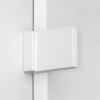 NEW TRENDY Kabina prysznicowa walk in Avexa White 140x200, jednoelementowa. Ze wzorem ramki. Grubość szkła 6mm  EXK-2999