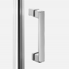 NEW TRENDY Kabina NESTA chrom 2D prostokątna  110x90x200 czyste 6mm Active Shield 2.0 K-3672