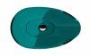 BESCO Umywalka nablatowa Neya Ocean Breeze + maskownica czarny matt #UMN-60-OBB