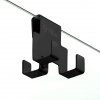NEW TRENDY - Kabina Walk In New Modus BLACK 130X200 EXK-0252