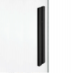 NEW TRENDY Drzwi wnękowe 100x200 Softi X Black, drzwi pojedyncze, przesuwne typu soft close  EXK-5351/EXK-5352