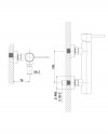 LAVITA Bateria prysznicowa Orion Chrome
