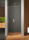 NEW TRENDY Drzwi wnękowe prysznicowe przesuwne SMART 100x200 EXK-4005